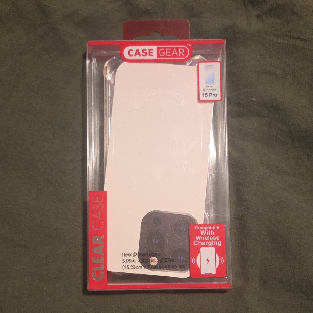 Clear Case for iPhone 15 Pro